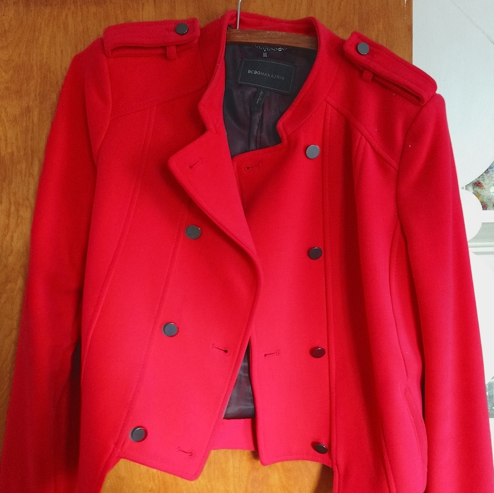 Red jacket